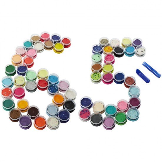 PlayDoh Ultimate Colour Collection 65 tubes ( Includes sapphire